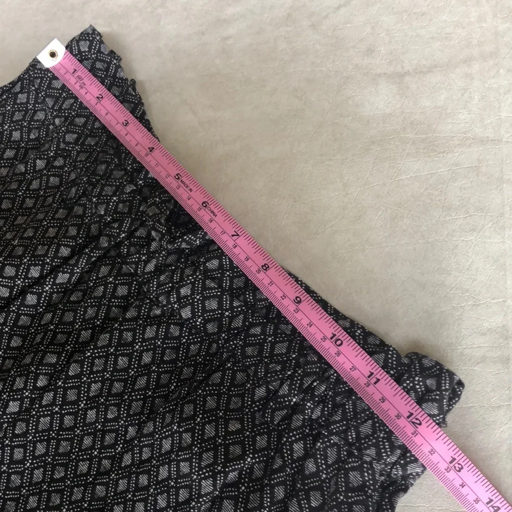 H&M Women's Soft Pull On Pants With Belt & 2 Side Pockets Elastic Waist Size 4